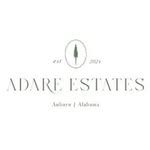 Adare Estates logo with a stylized tree icon and the tagline “Ashby | Adelard” on a white background