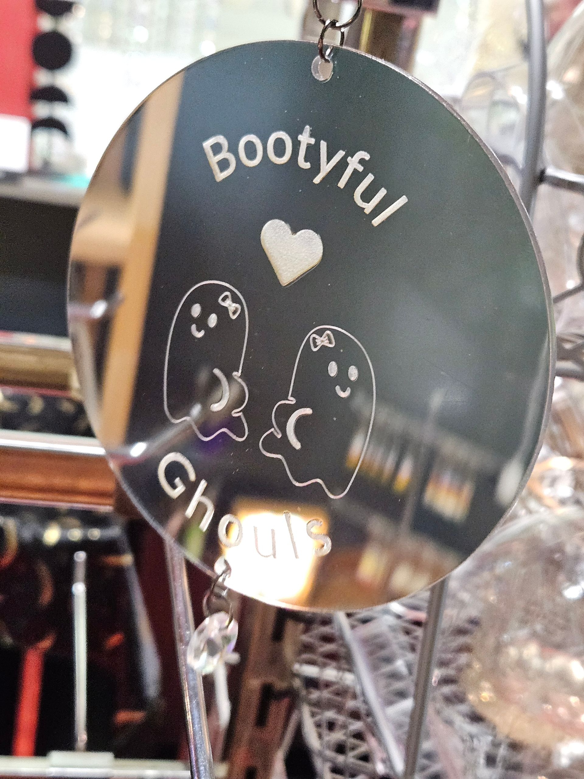 Bootyful Ghouls – Engraved Mirror Acrylic Accent