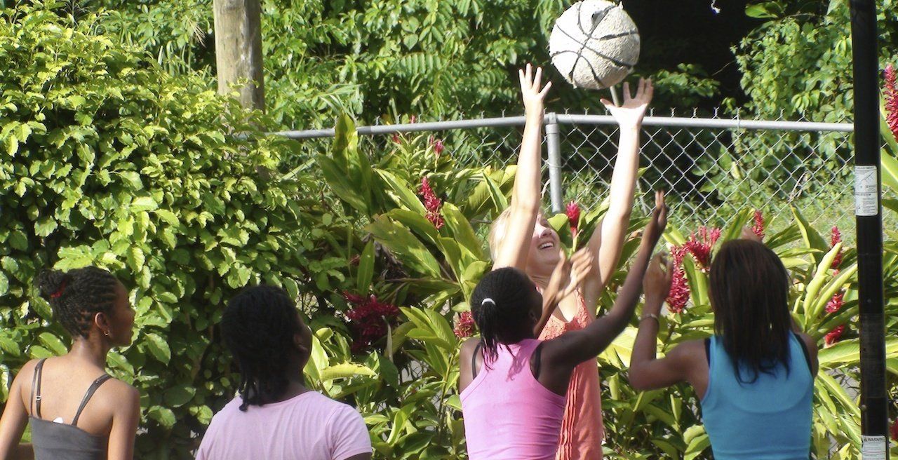 Young People playing