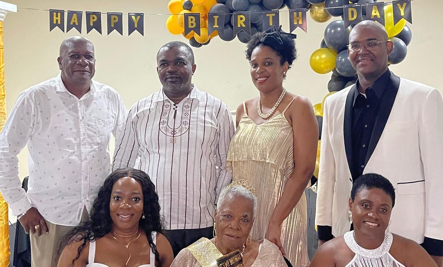 At Marylin Mum 90th birthday