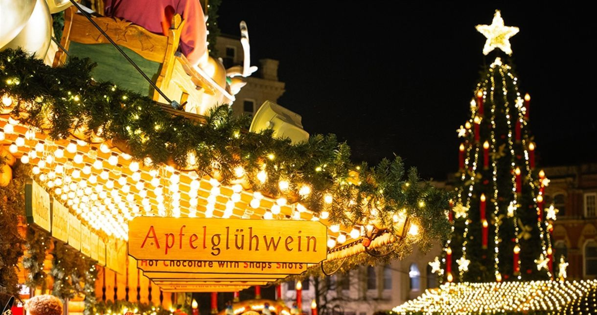 Visit Birmingham's Frankfurt Christmas Market Visit Birmingham Christmas Market in a rental motorhome