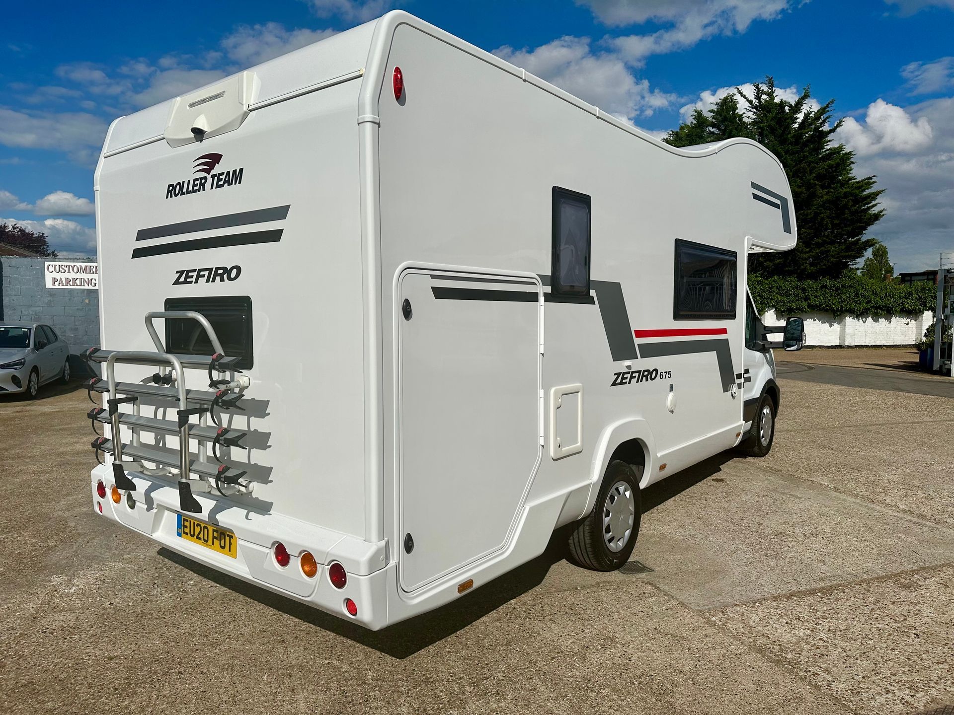 ford transit Roller Team 675 6 berth motorhome for sale used second hand bunk beds garage large storage