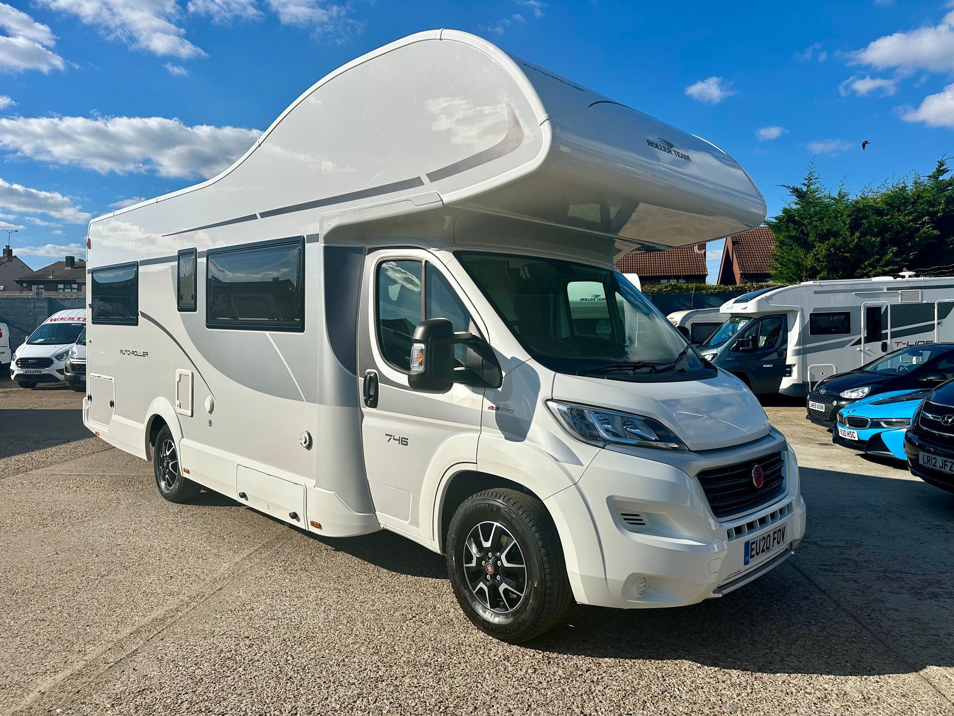 For Sale - Auto Roller 746 - sleep 6 people - Automatic transmission used second hand motorhome, 6 berth, 6 people in uk, london, essex, kent, 4, 5, berth, motor-home, automatic