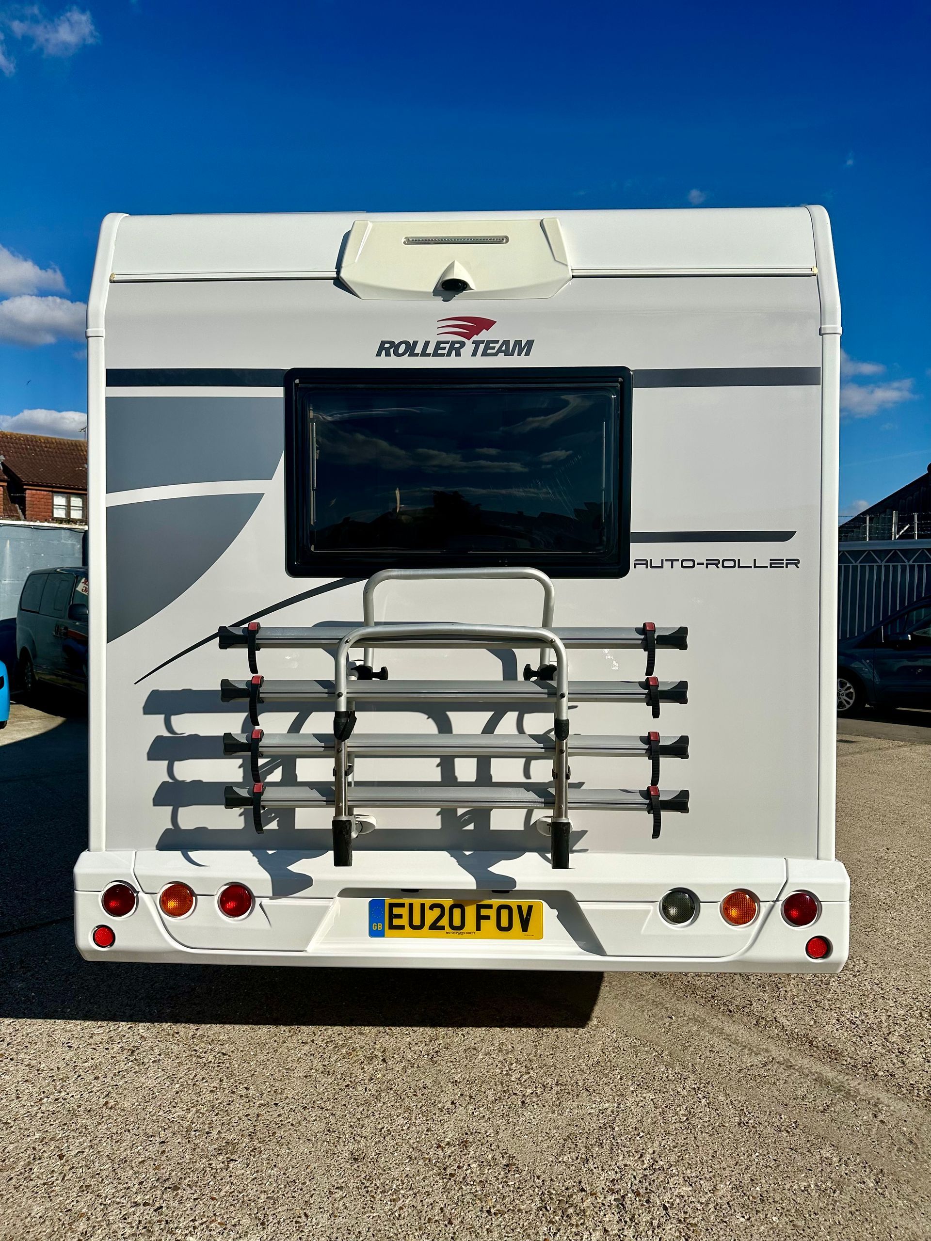 motorhomes for rent with bike rack bicycle hire