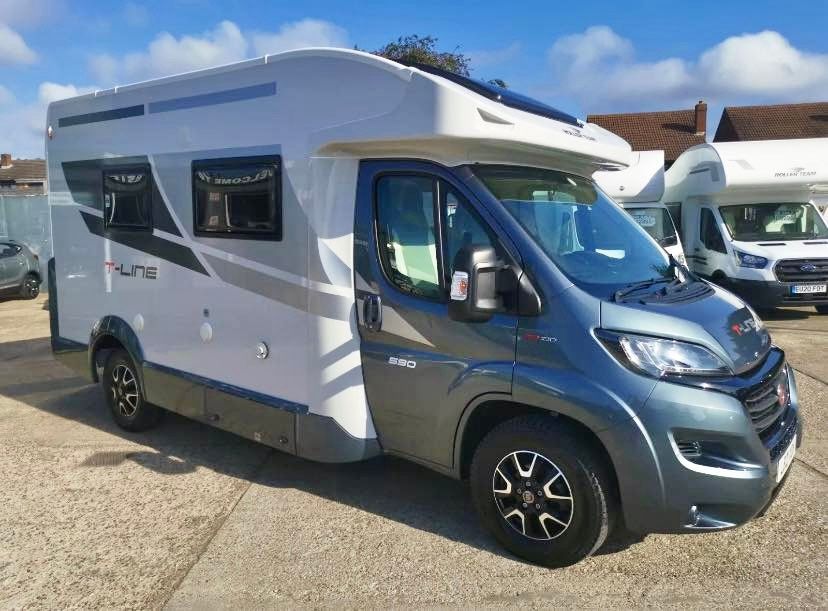 Roller Team T Line 590 - 4 Berth Motorhome For Sale fiat ducato 4 berth motorhome for sale roller team t line 590 luxury camper van used secondhand