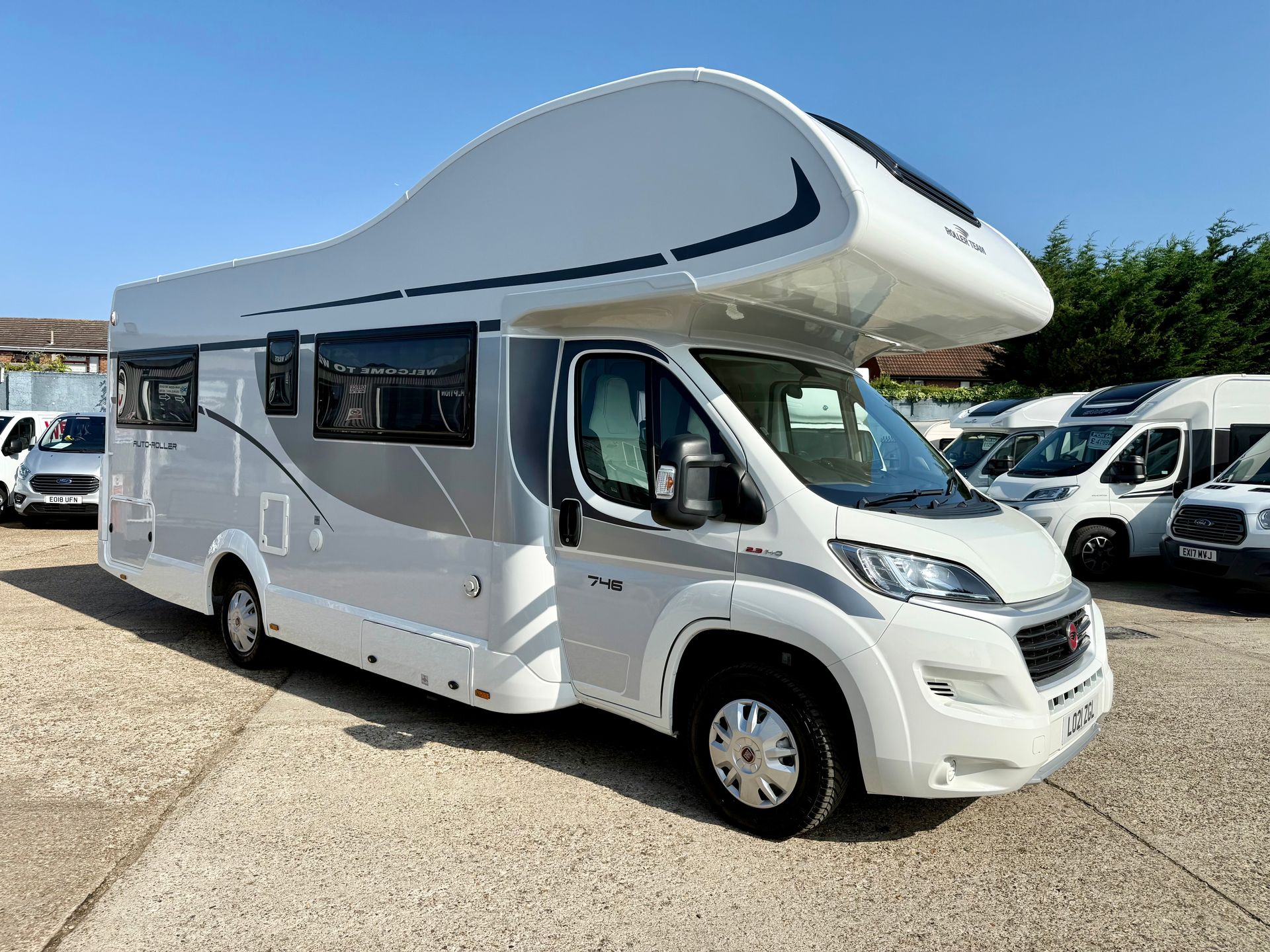 2021 Roller Team Auto Roller 746 Motorhome - For Sale used second hand motorhome for sale roller team auto roller 746 with MANUAL gearbox camper van