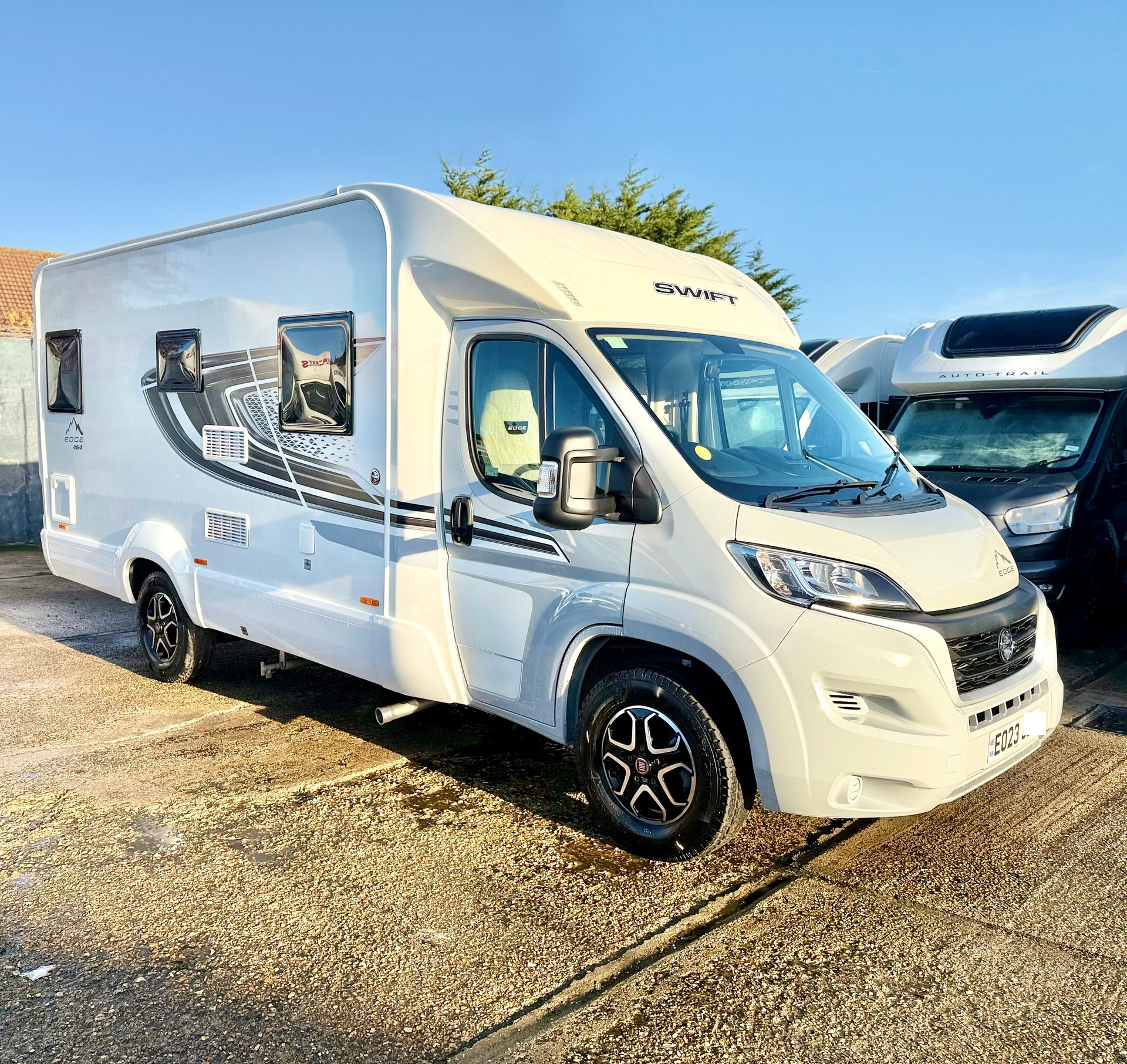2023 fiat swift edge 464 4 berth motorhome with automatic gearbox for sale used second-hand