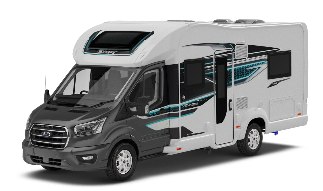 Swift Voyager 475 - 5 Berth Motorhome Rent a Swift Voyager 475 5 Berth Motorhome Hire in London UK Essex Kent, perfect family, holidays, festival, events, touring, holidays, Silverstone, f1, Euro football