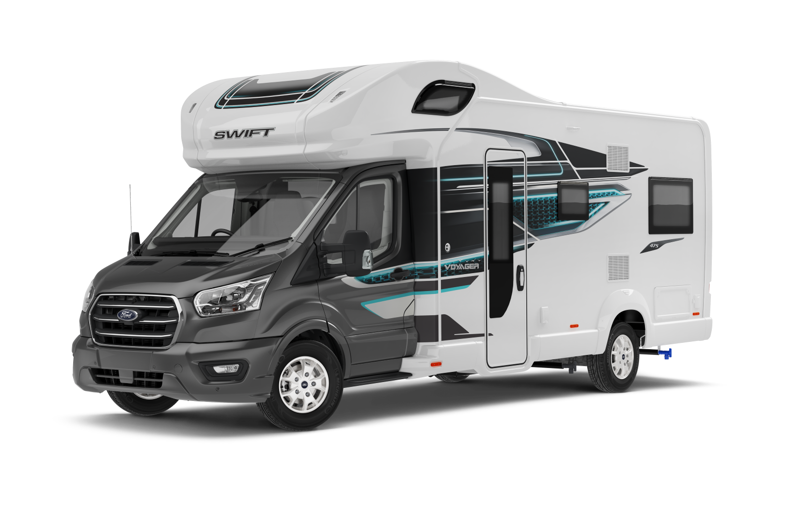 swift voyager 475 5 berth motorhome hire rental for 5 people rear lounge, holiday perfect for Holiday, Festivals, F1, Silverstone, Glastonbury, touring, travelling, camping,