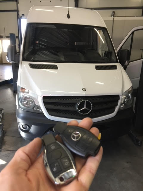 Mercedes Sprinter sleutel bijmaken bij Geerdink Doetinchem