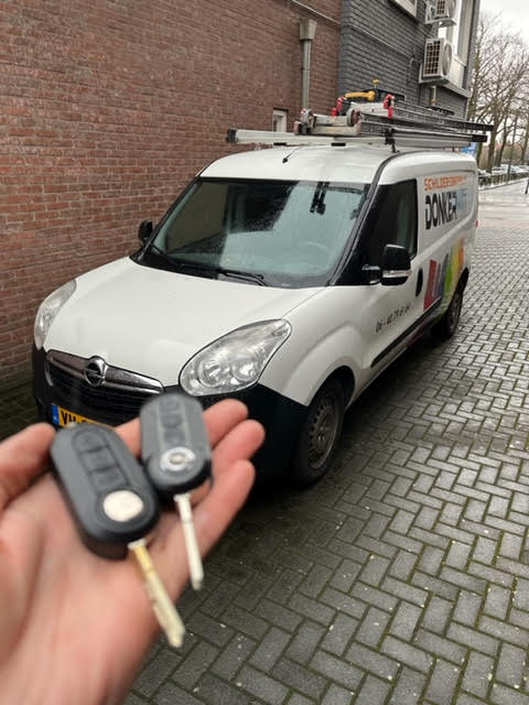 Sleutel voor Opel Combo met afstandsbediening bij Geerdink Doetinchem