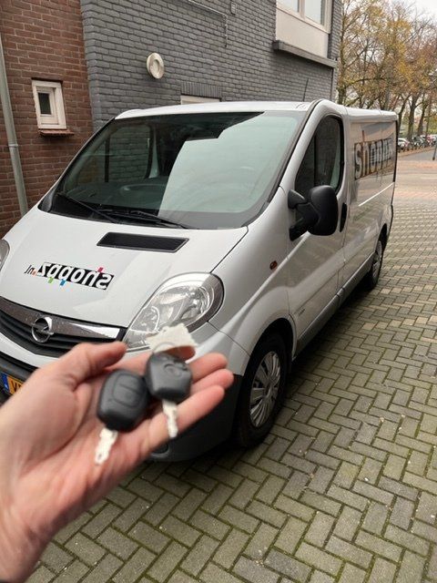 Opel Vivaro met afstandsbediening