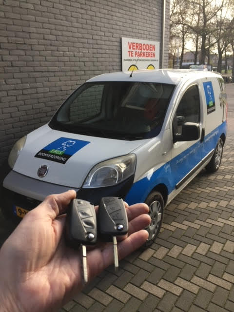 Sleutel Fiat Fiorino
