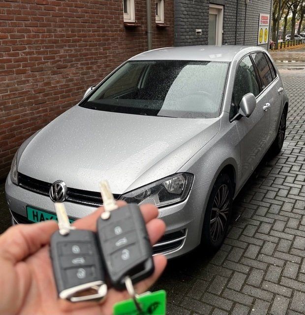 Volkswagen Golf7 sleutel met keyless entry bij Geerdink Doetinchem