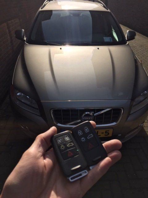 Volvo V70 met afstandsbediening
