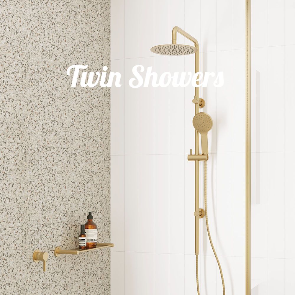 TWIN SHOWERS