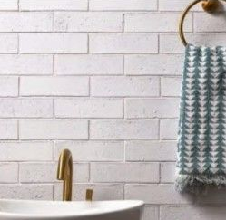 5/MOROCCO WHITE LISTELLO GLOSSY