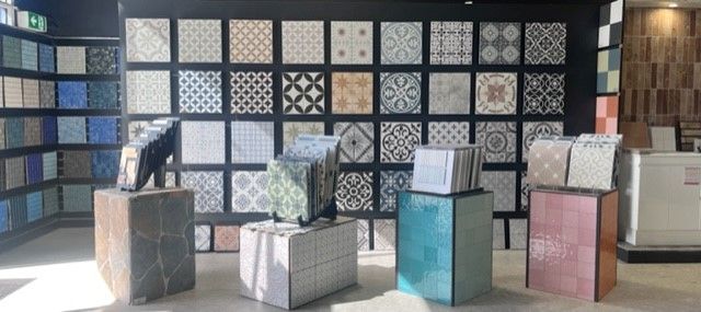 Different Types Of Tiles On Display In This Store — Tile Trends in Tweed Heads South, NSW