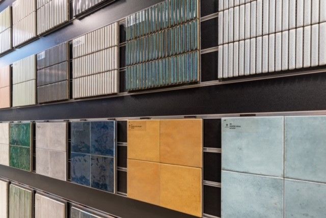 Wall Filled With Lots Of Different Colored Tiles — Tile Trends in Tweed Heads South, NSW