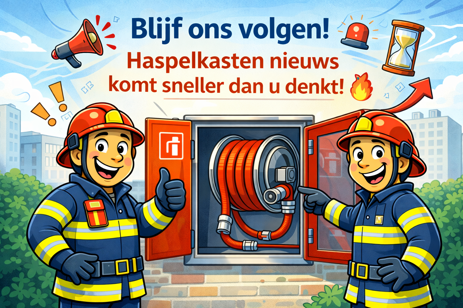 Blijf ons volgen, haspelkasten nieuws komt sneller dan u denkt