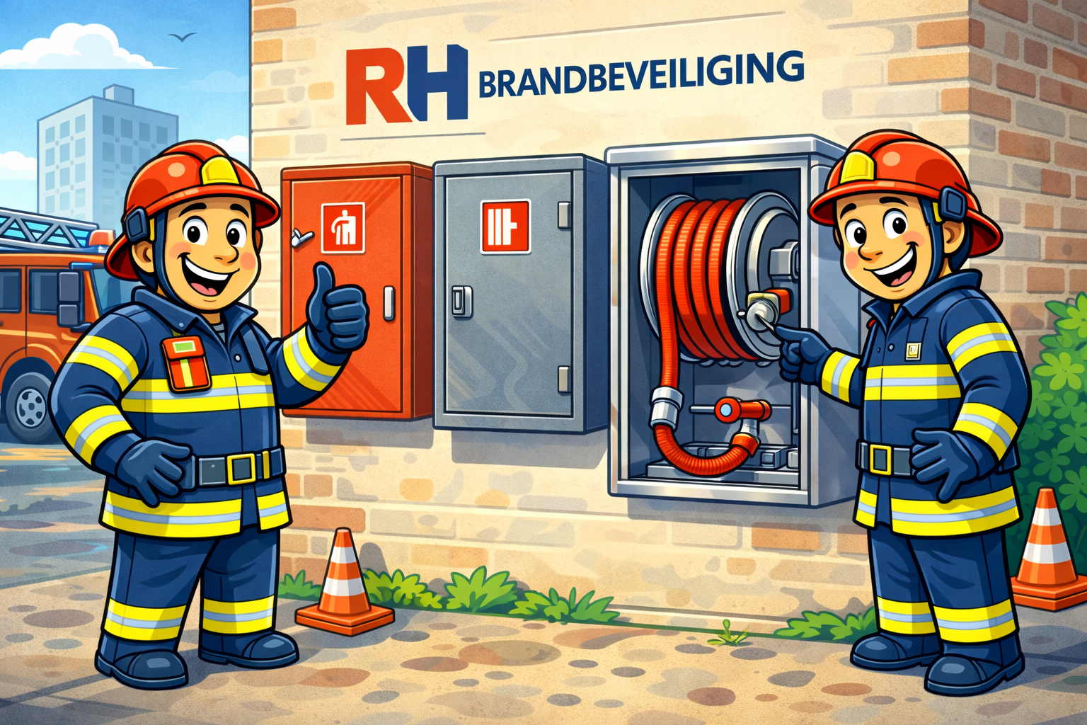 Haspelkasten van RH Brandbeveiliging