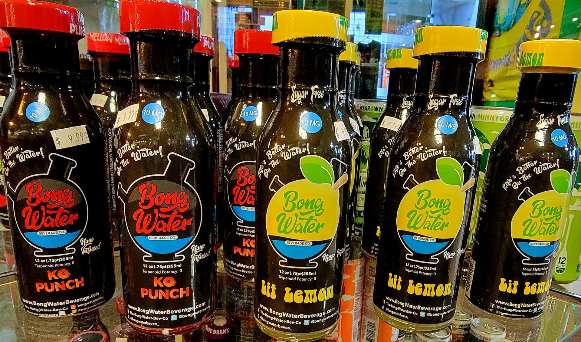 Bottles of 