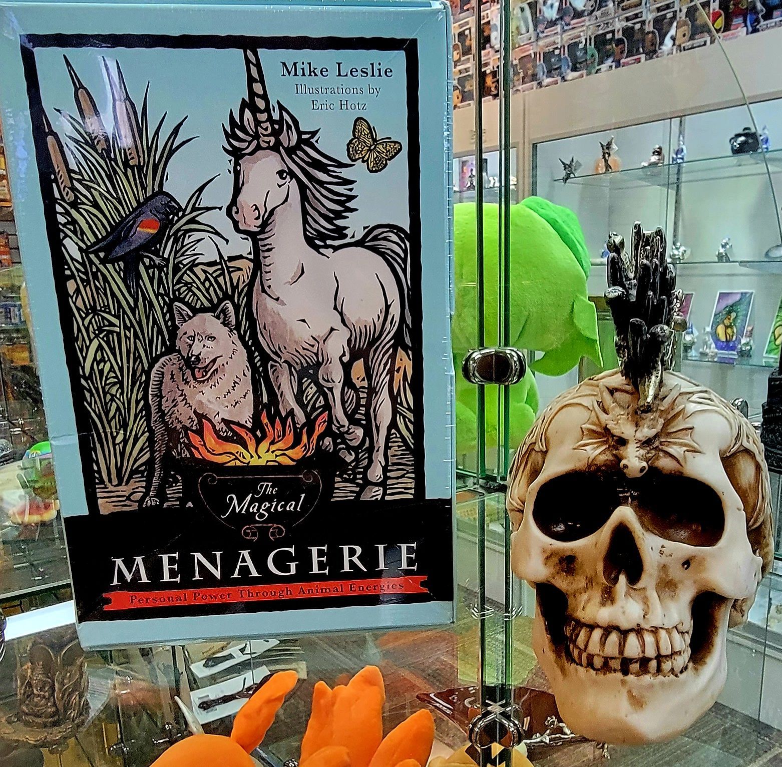 A book titled 