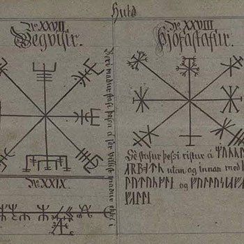 Vegvísir symbol