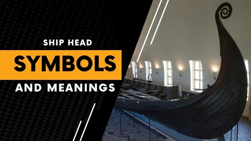 A large viking ship is on display in a museum