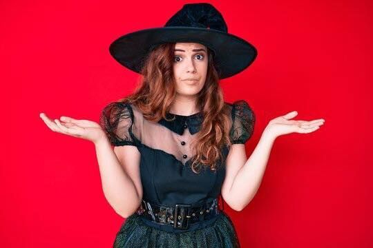 WITCH SHRUGGING