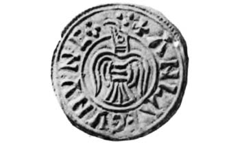 Raven Banner Symbol on Penny