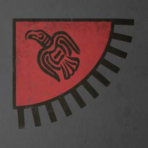 Raven Banner Symbol on Flag