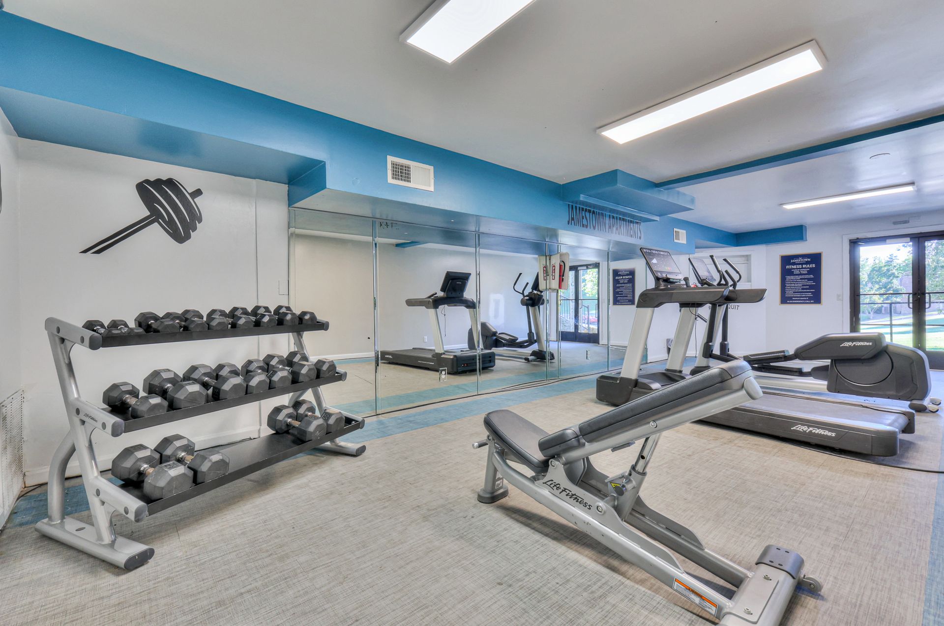 Photo of the gym