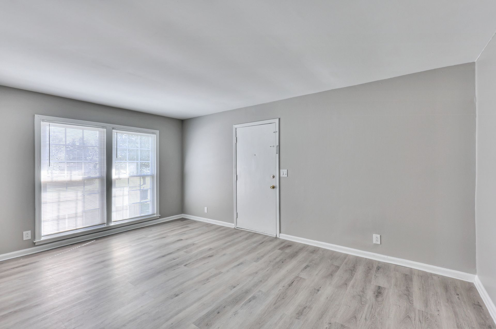 Photo of a large, open-space living room
