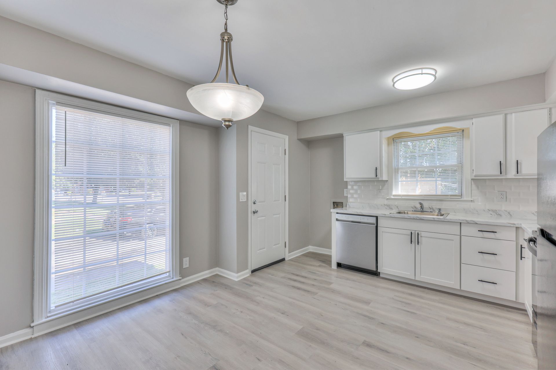 Photo of a dining area with plenty of natural lighting