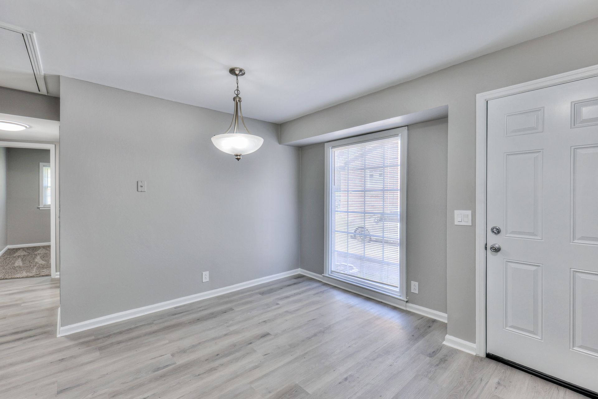 Photo of an entrance area with plenty of natural lighting