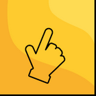 arrow pointing up and slightly right