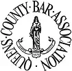 Navy Bar Association seal with a sword and scales in the center, encircled by text.
