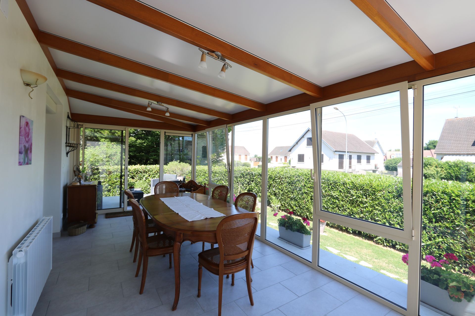 Véranda Bois et Aluminium  sur mesure