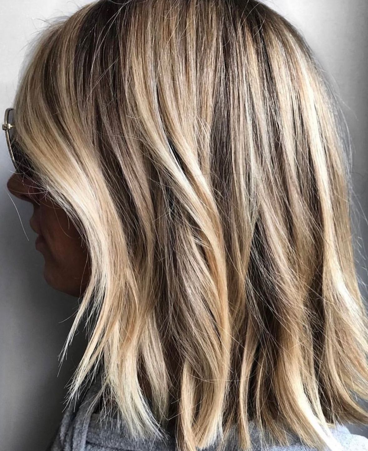 lived-in blonde