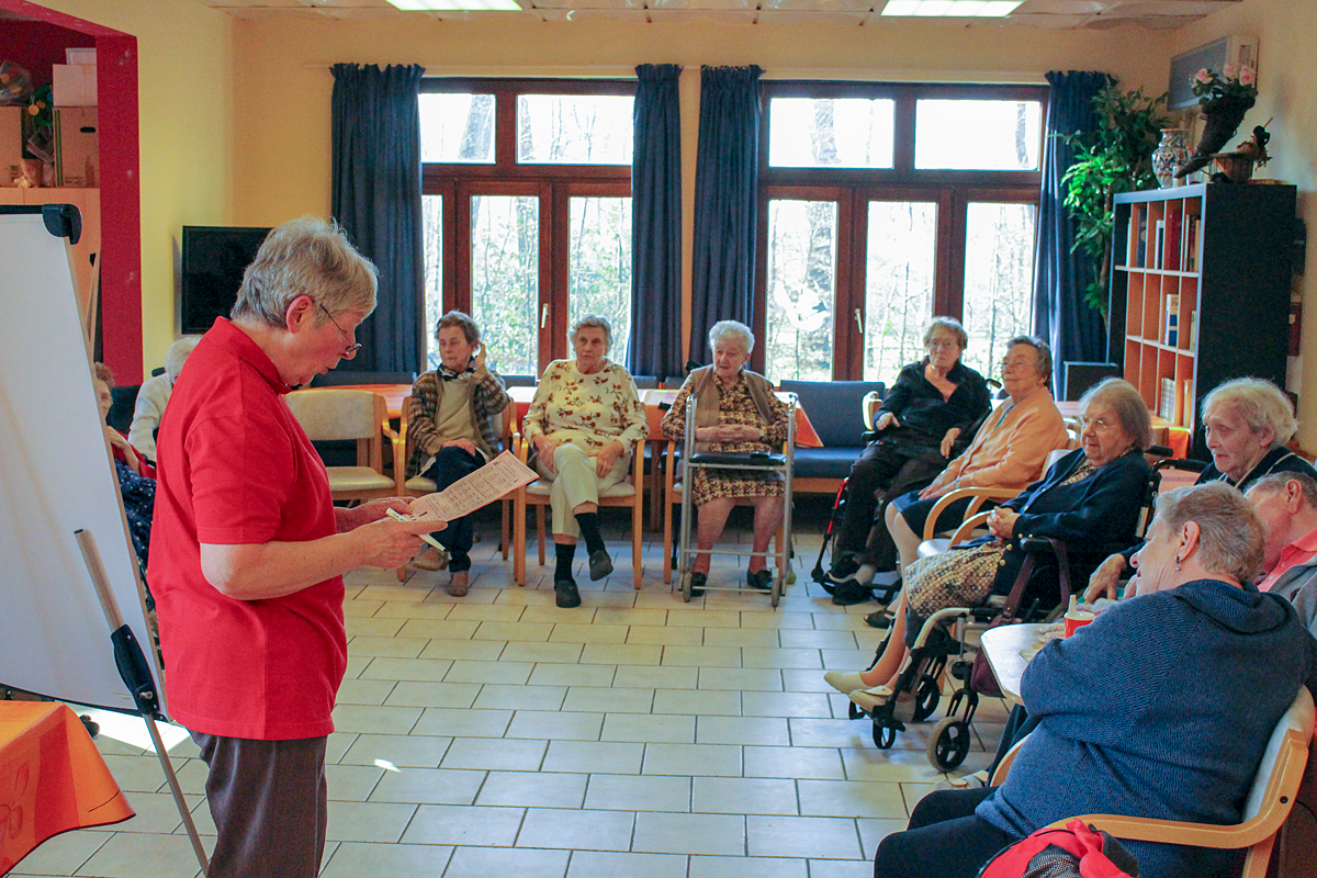 Activités pour seniors à wavre à la résidence bois de la pierre 