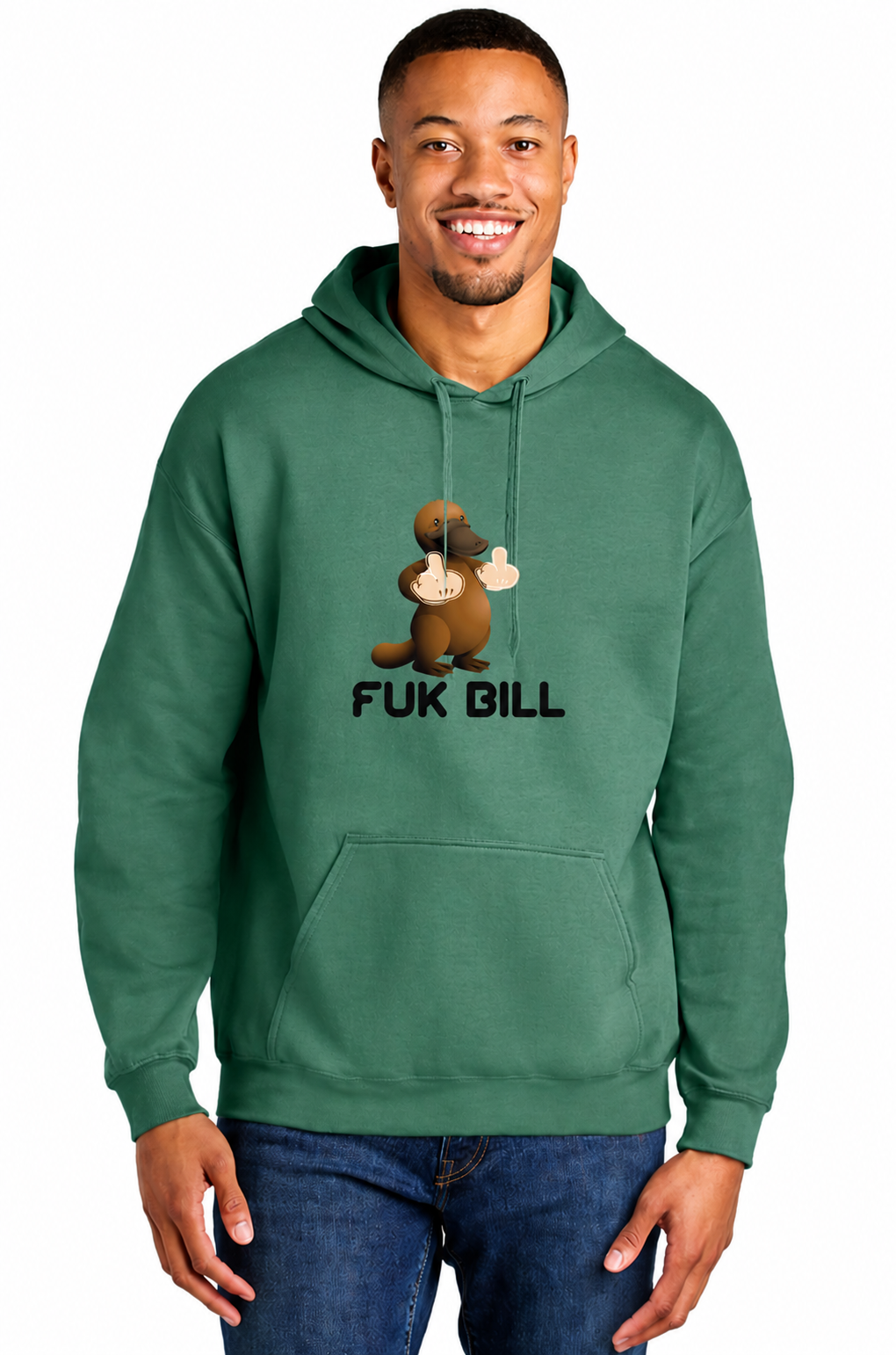 FukBill Hoodie- Large