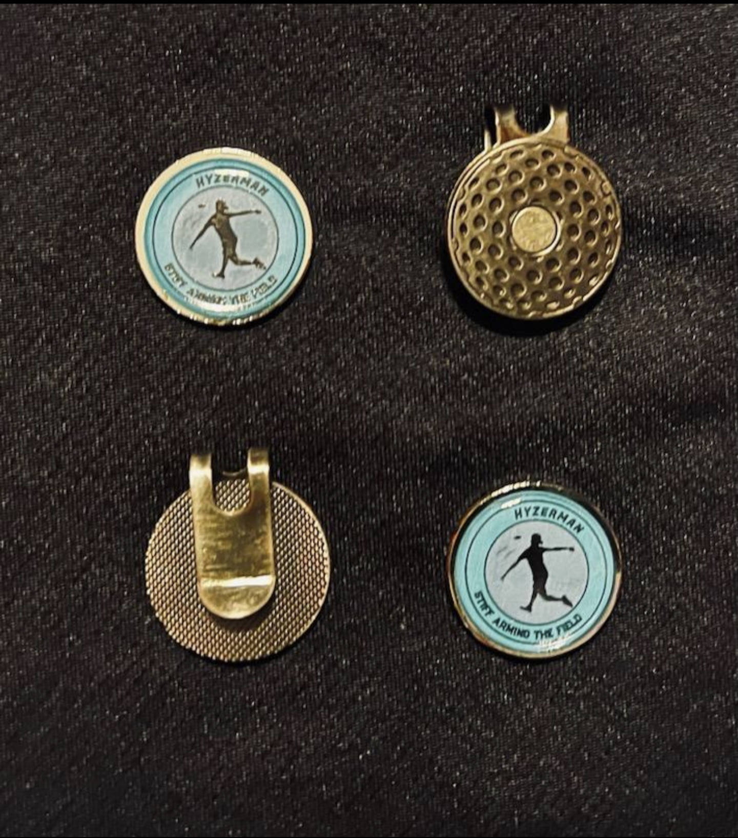 Hyzerman Blue Hatclip Accessory