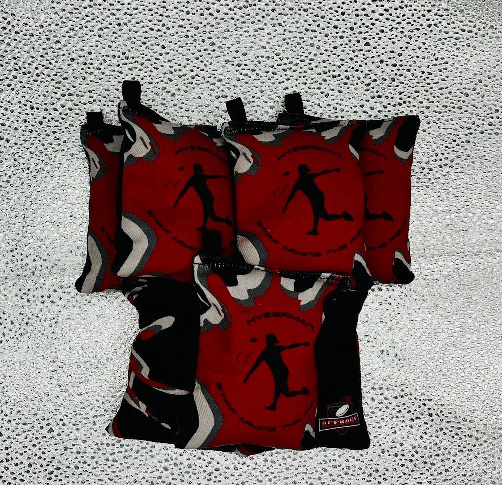 Hyzerman Red and Grey Rosin Bag