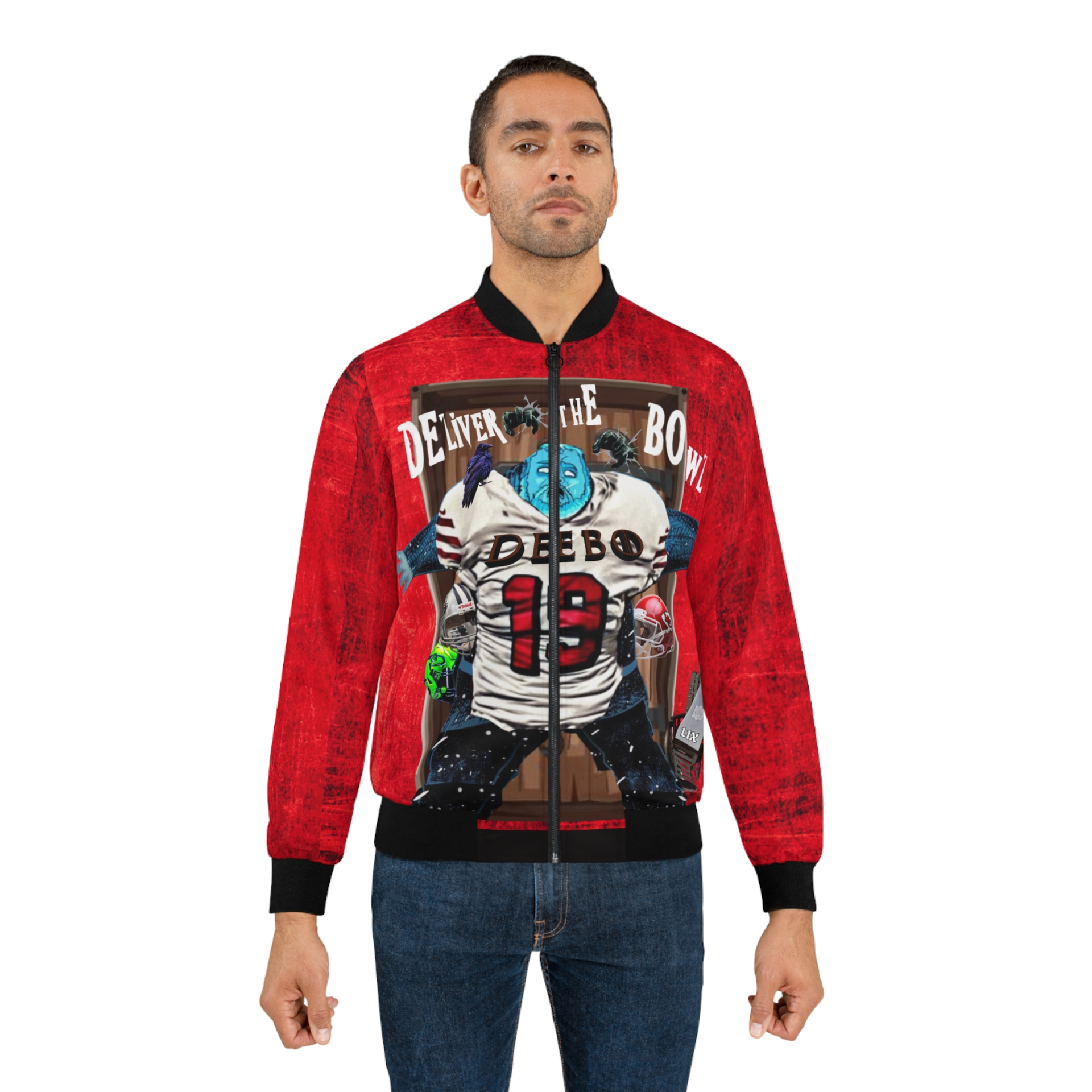 Deliver the Gridiron Throne Bomber Jacket