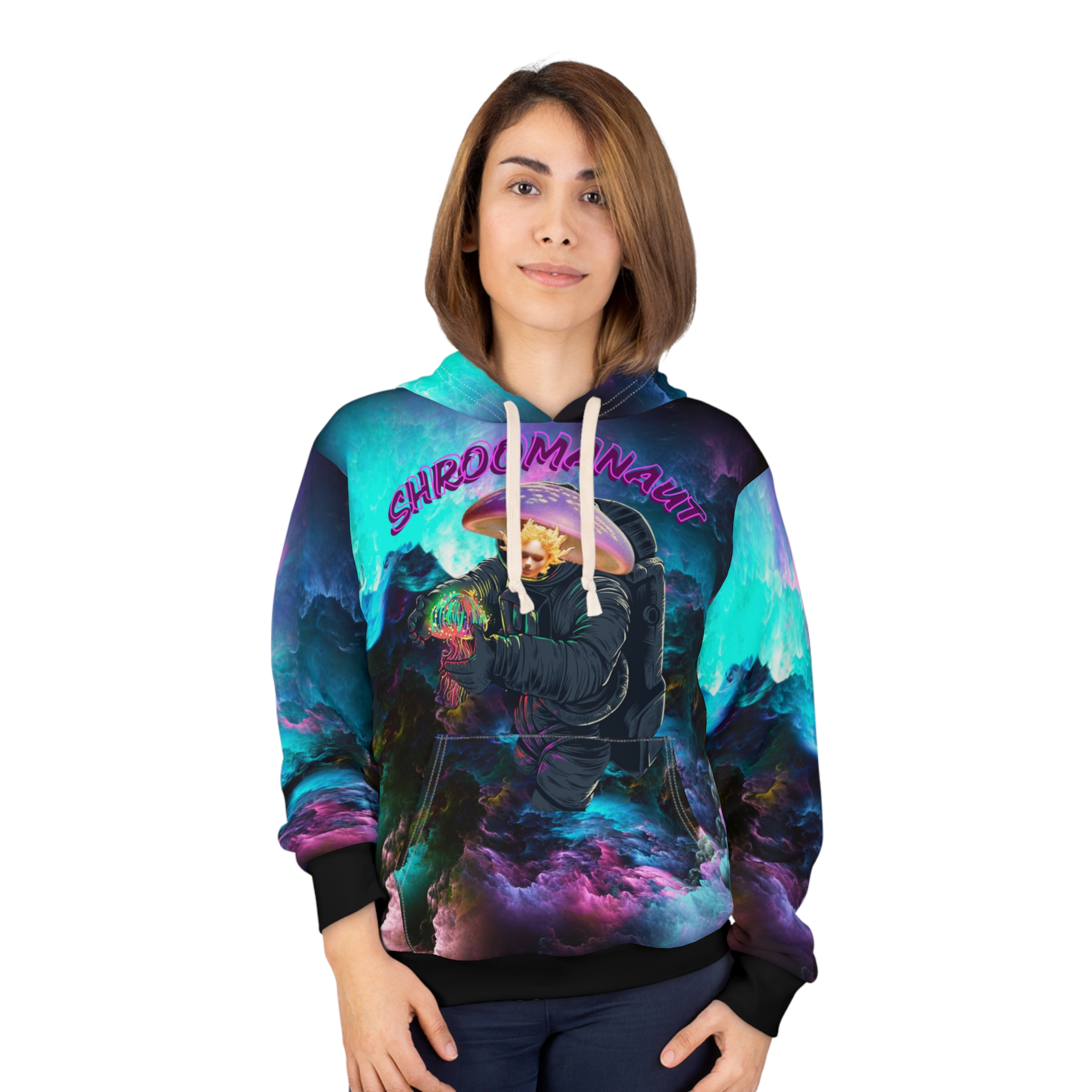 Shroominaut Hoodie- Cosmic Mushroom