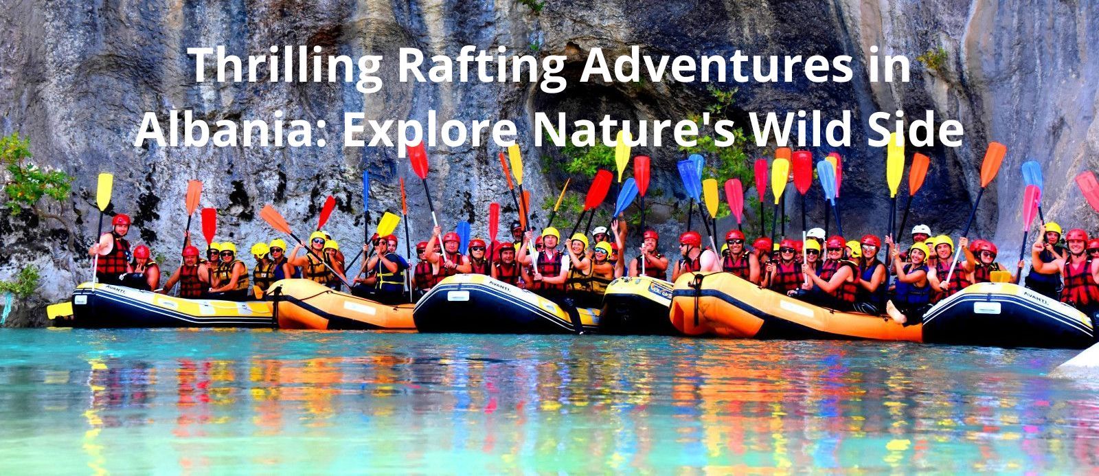 Vjosa Rafting Day tour from Tirana