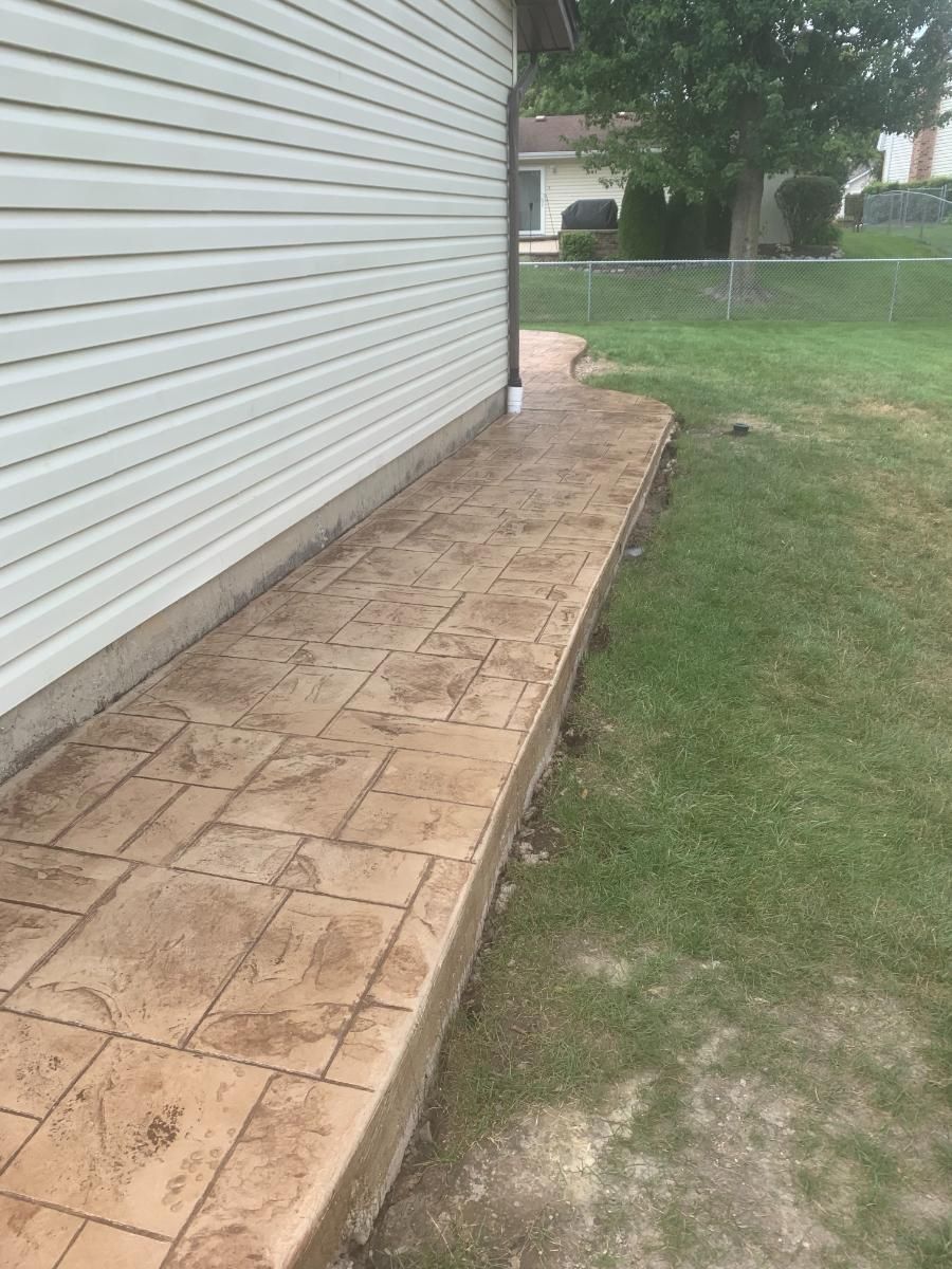 stamped concrete replacement oakbrook terrace il
