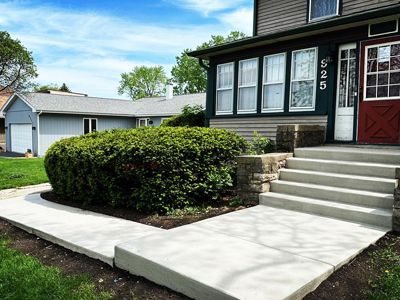 Concrete Stairs — Concrete Addison IL — RJ Concrete