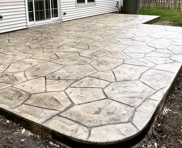 stamped decorative concrete contractor downers grove il
